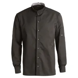 Kochhemd "25203" - 4XL - schwarz