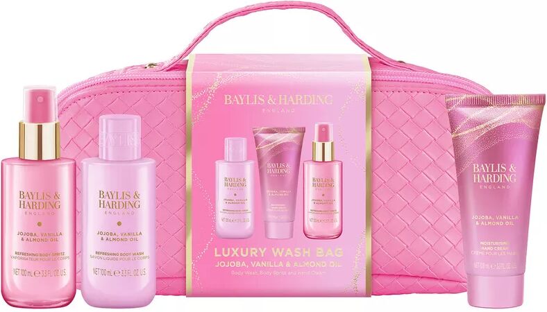 BAYLIS & HARDING - Jojoba, Vanilla & Almond Wash Bag Geschenkset, Set
