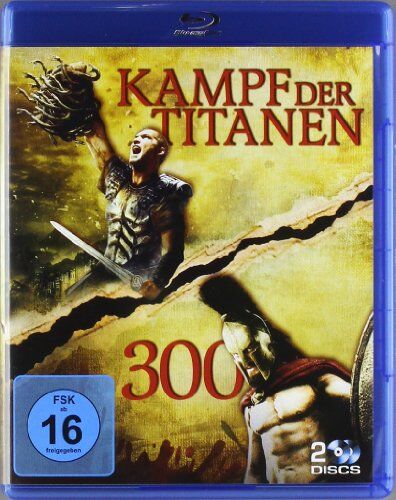 Kampf der Titanen & 300 (2 Discs) [Blu-ray] - Preis vom 13.10.2026 19:28:25 h
