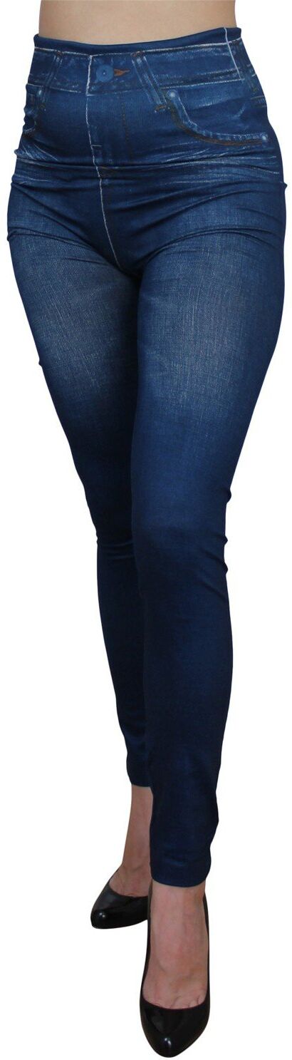 Fashion Diffusion Legging bleu style jean neuf