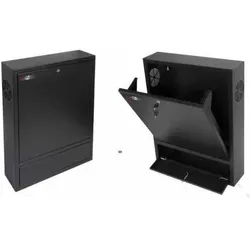 WP Rack & Cabling WP WPN-RWN-02601-B Gestell Schwarz (Gehäuse, Netzwerk Videorecorder (NVR)), Netzwerkkamera Zubehör