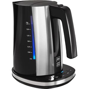Melitta Wasserkocher Look Aqua Deluxe 1026-04, schwarz, 1,7 Liter, 2400 Watt, mit Kunststoffgehäuse