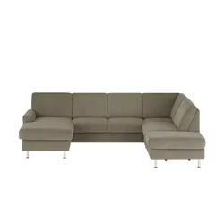 meinSofa Wohnlandschaft Mit verschiedenen Funktionen verfügbar Jana ¦ braun ¦ Maße (cm): B: 309 H: 87 T: 235.0