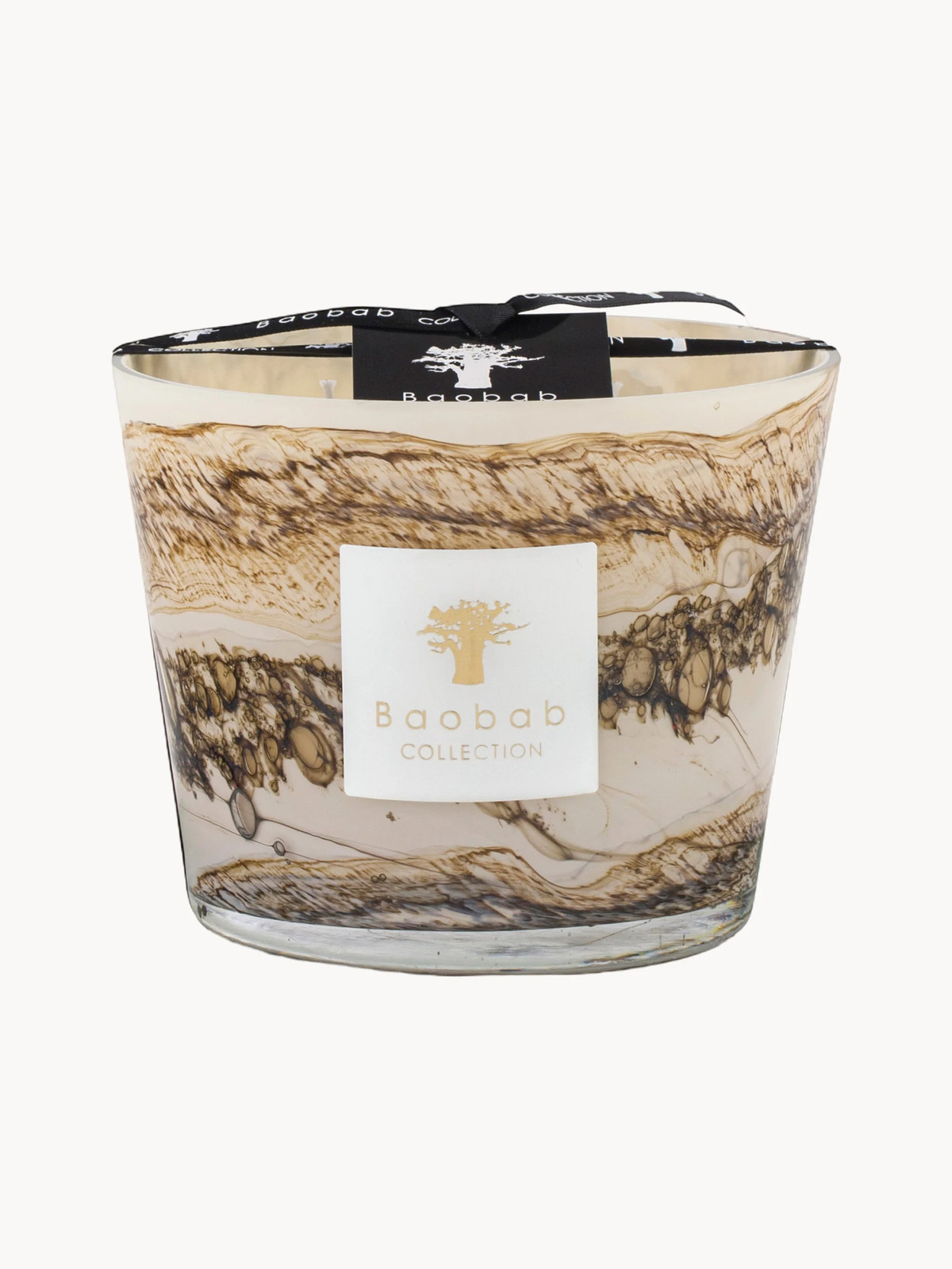 Baobab Collection Siloli 4-lonts geurkaars met cederhout, tonkaboon en groene citroen