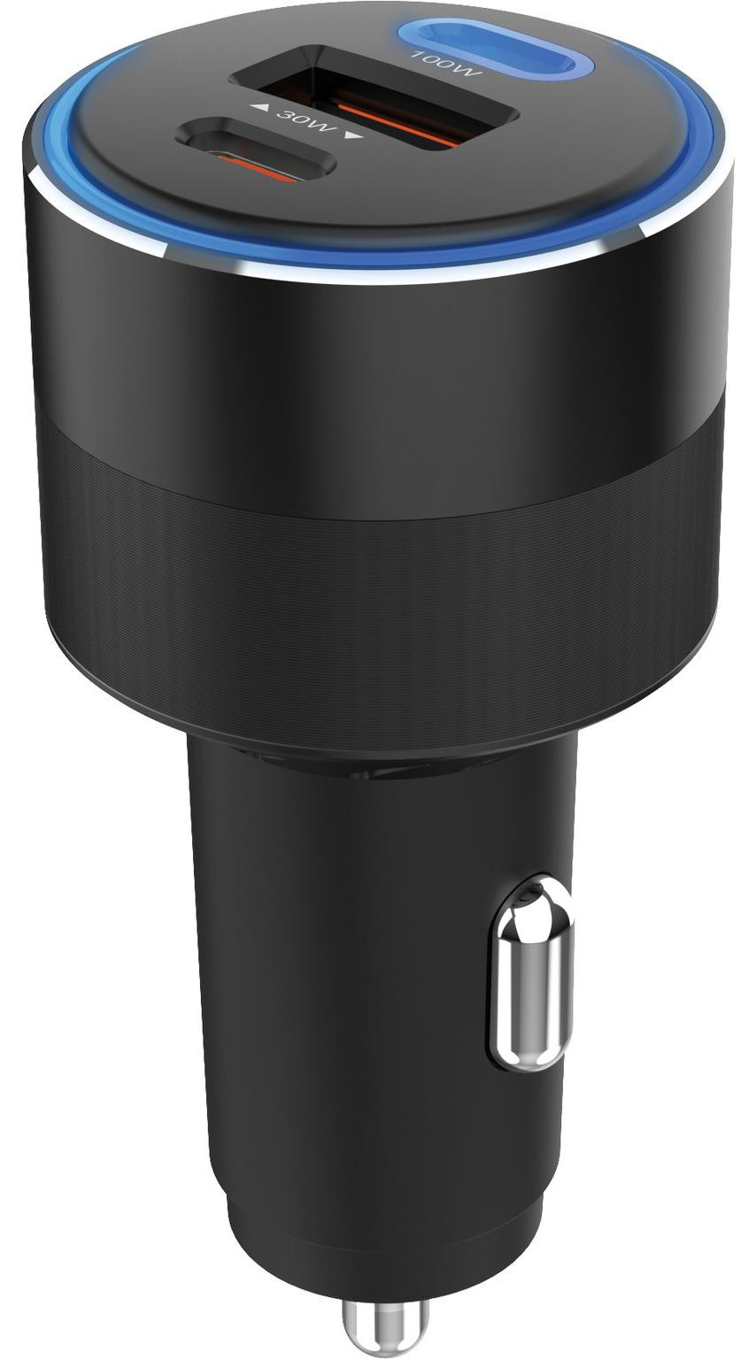 Sandberg Autolader 3in1 130W USB-C PD