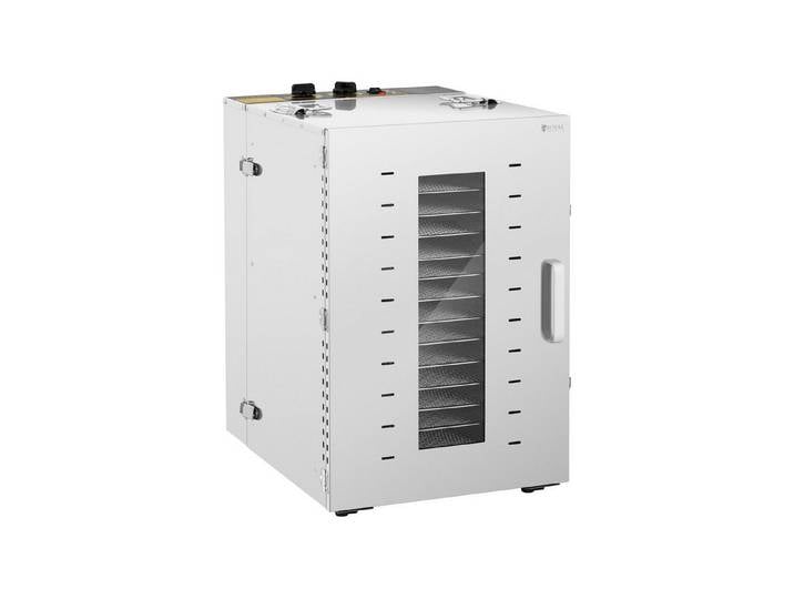 Royal Catering Dörrautomat Dörrgerät Obsttrockner Dörrapparat Dehydrator Obst 1.500 W 16 Etagen 1500 W
