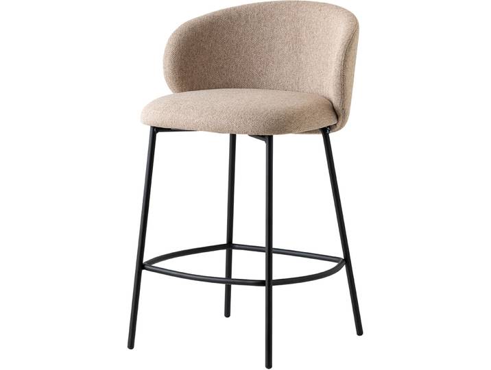 CONNUBIA Barhocker Tuka cappuccino Metall H 88 cm - Barhocker
