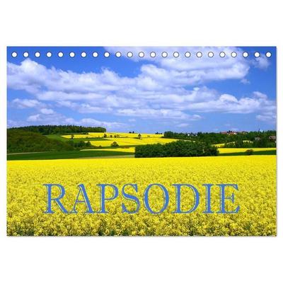 Rapsodie (Tischkalender 2027 DIN A5 quer), CALVENDO Monatskalender