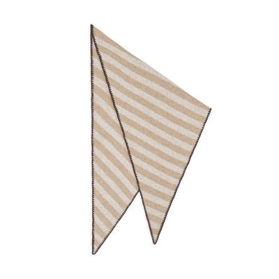 Dreieckstuch CODELLO "Codello Tuch", Damen, beige, Modetücher, mit Streifen