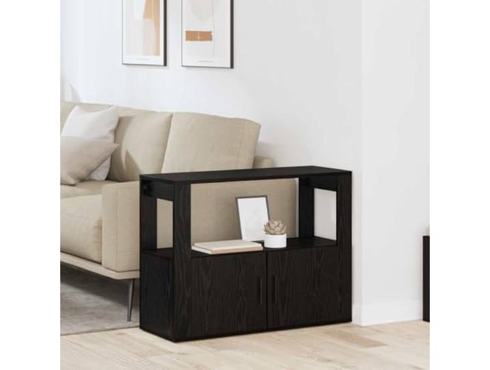HEFZGDB Weißes Sideboard aus Holzwerkstoff, funktionales Sideboard für den Wohnbereich mit Ablage und Türen zur Aufbewahrung und Präsentation, klassisches mit Stauraum