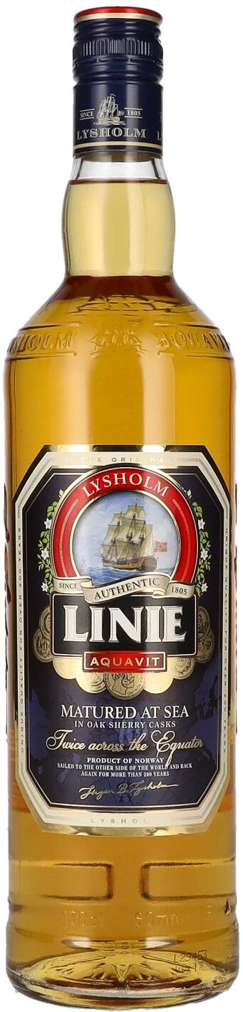 Linie Aquavit Authentic 41,5% Vol. 1l