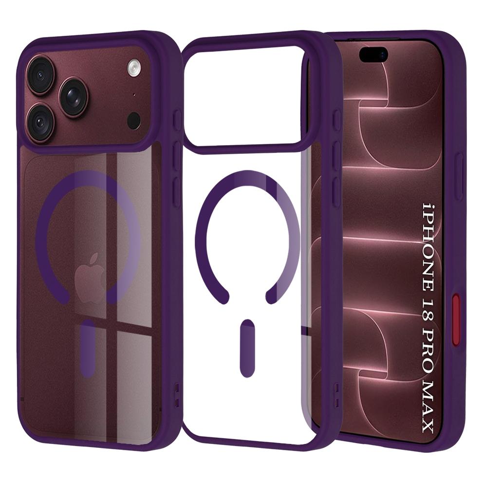 Techsuit - MagSafe Pro - iPhone 18 Pro Max / iPhone 17 Pro Max - Purple (Apple iPhone 17 Pro Max, Apple iPhone 18 Pro Max) (72060060)