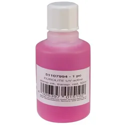 EUROLITE UV-aktive Stempelfarbe, transparent rot, 50ml