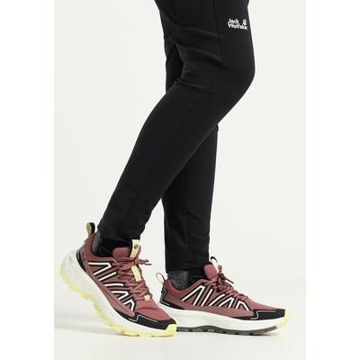 Wanderschuh JACK WOLFSKIN "WILD HIKE LOW W", Damen, Gr. UK8-EU42, atmungsaktiv, Normalschaft, rosa (mineralrot), Obermaterial: 100% Polyester. Futter: 100% Polyester, Schuhe Wanderschuh, Leichter Wanderschuh, atmungsaktiv, komfortabel
