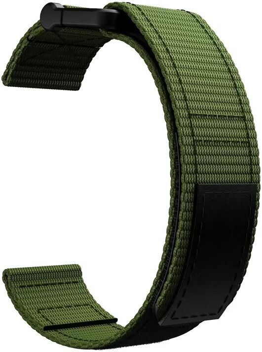 INF Uhrenarmband kompatibel mit Garmin Fenix 7/6/5 22 mm Nylon Grün