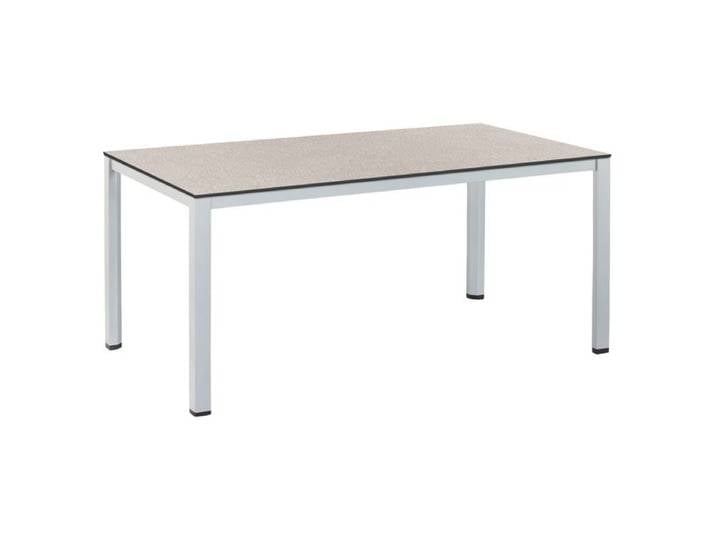 Kettler Cubic Gartentisch 180x95cm Aluminium/HPL Sand Hellgrau