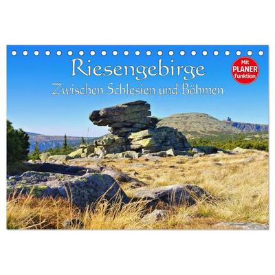 Riesengebirge - Zwischen Schlesien und Böhmen (Tischkalender 2027 DIN A5 quer), CALVENDO Monatskalender