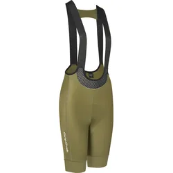 Womens PACR Bib Shorts Trägerhose olivgrün / S