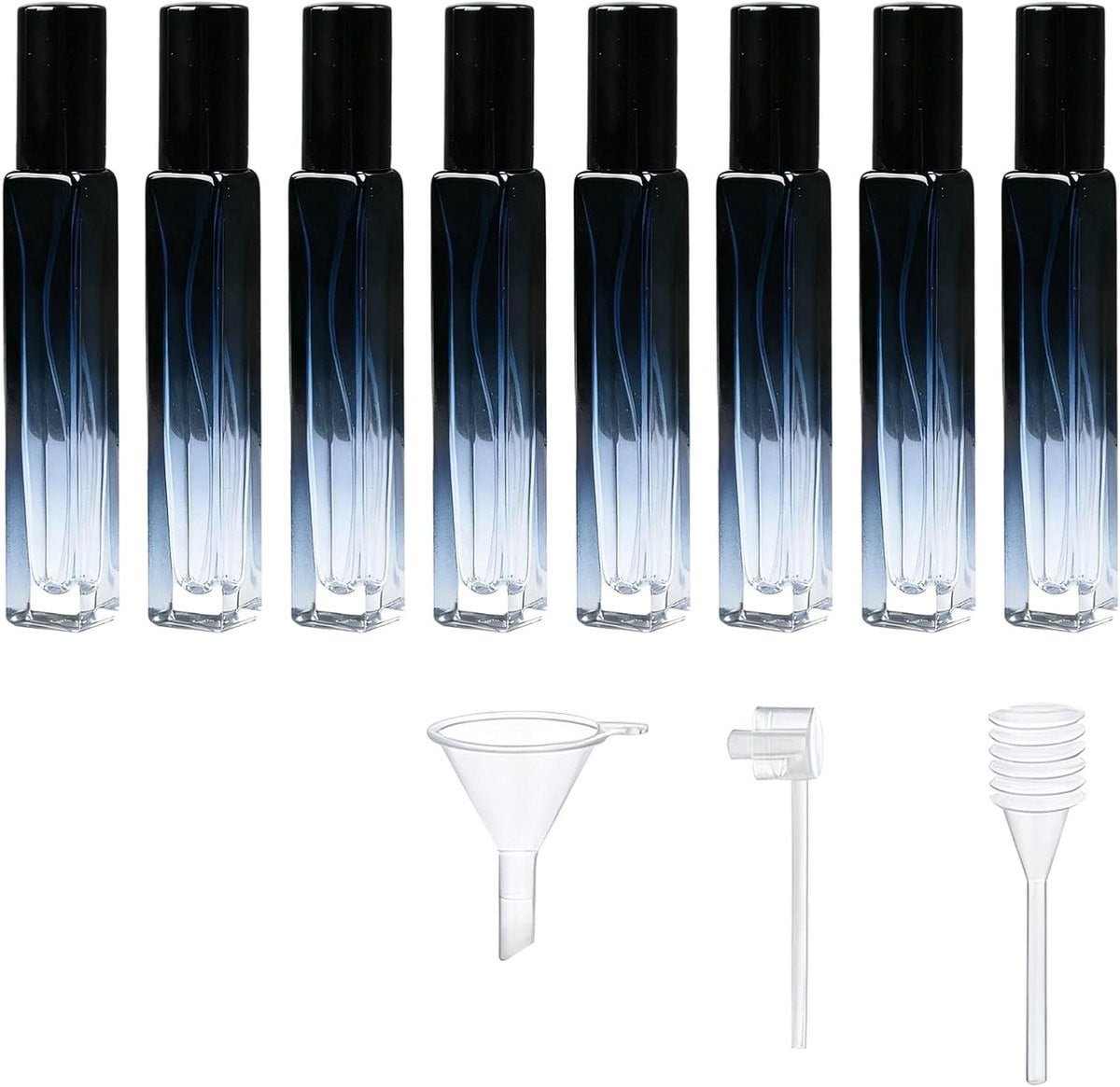 Set van 8 navulbare parfumatomizers van 10ml, herbruikbare reisflessen voor parfum