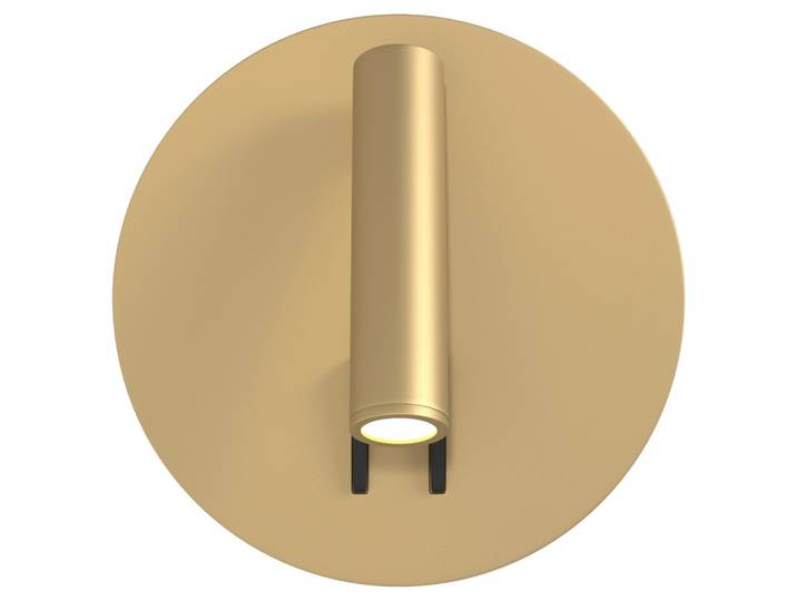Wandleuchte IOS Goldfarben max. 9 Watt Wandlampe