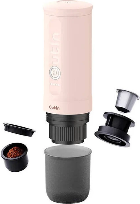 OutIn Nano 7500mAh Portable Coffee Maker (Pink) - BCRF Limited Edition (0.08 l) (A000019)
