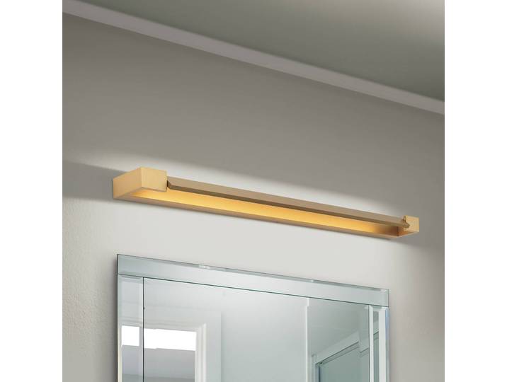 ORION Wandlampe Marylin, messing / gold, für Badezimmer, Aluminium, Modern, Wandleuchte, Wandlampe Bad