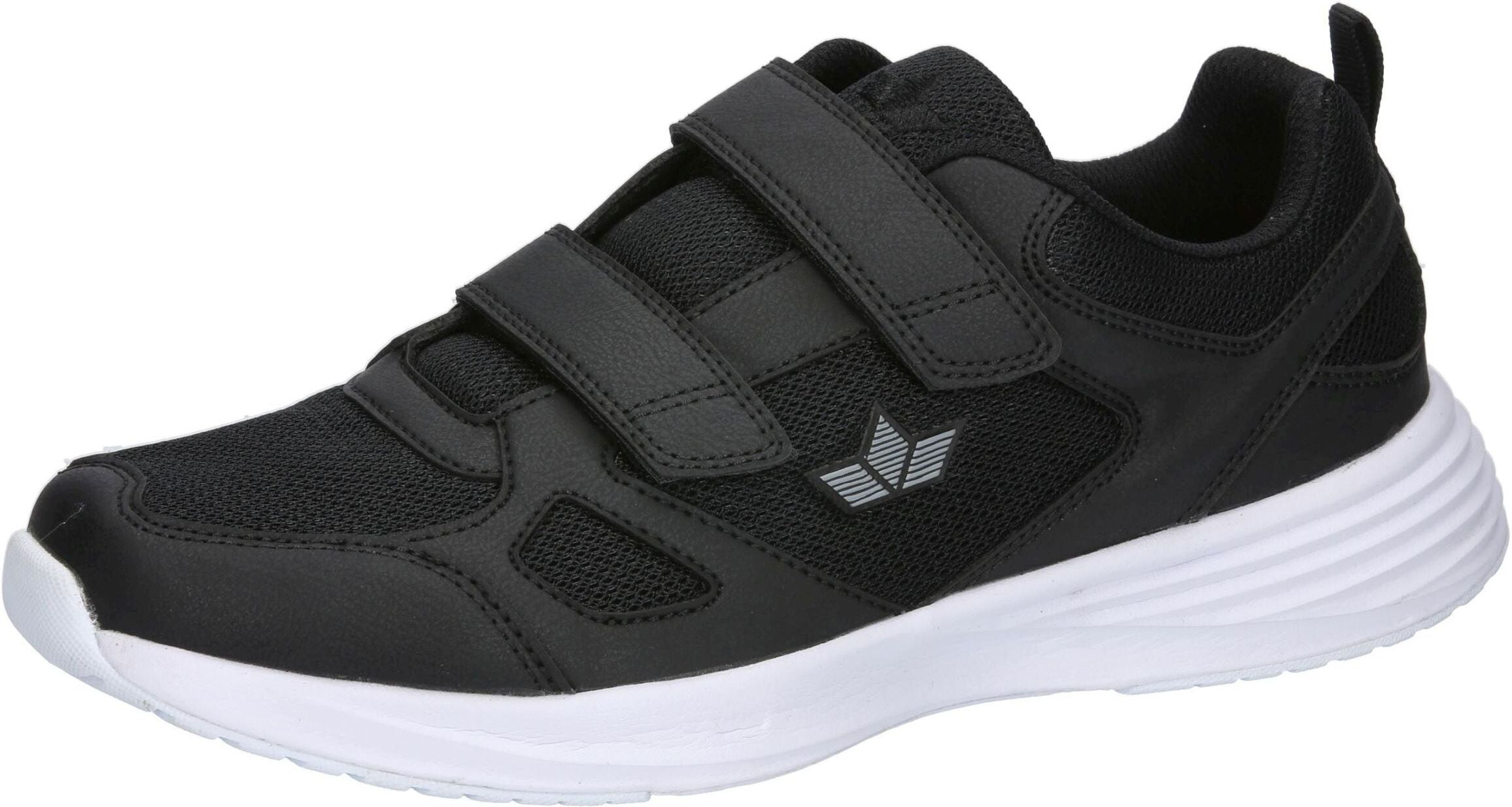 Laufschuh LICO "Joggingschuh Harro V", Herren, Gr. 46, schwarz, Synthetik, Schuhe Laufschuh schwarz 46