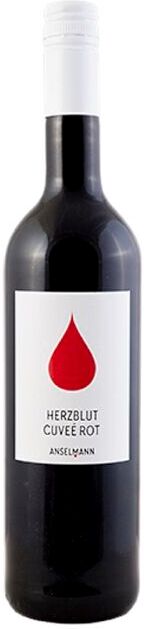 Anselmann-Der rote Tropfen Herzblut rot 0,75Ltr 2024