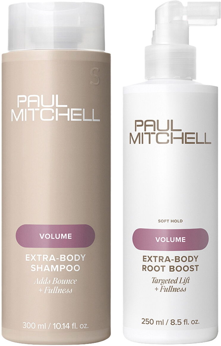 550ml Paul Mitchell Extra-Body Boost Set (Shampoo 300ml + Spray 250ml)
