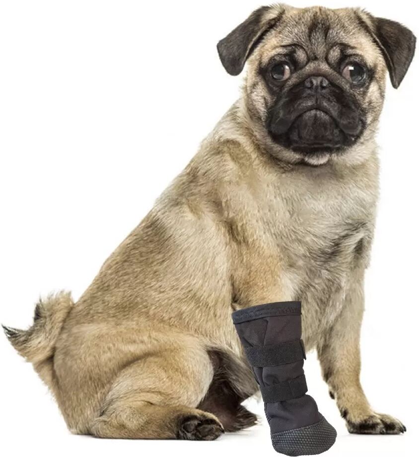 INF Anti-Leck-Hilfe Schuhe für Hunde - Pfotenschutz & Wundversorgung L