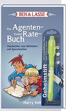 Harry Voß - Das Agenten-Knobel-Rate-Buch: Geschichten zum Mitfiebern und Spurensuchen (Ben und Lasse) - Preis vom 30.09.2026 22:30:23 h