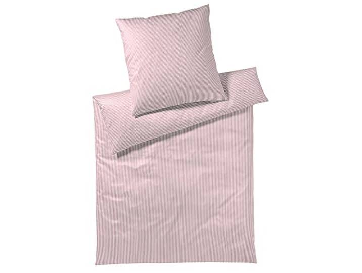 elegante MakoJersey Bettwäsche 3517 Sister Stripe (Rose, 155x200-80x80)