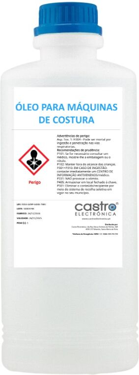 Óleo p/ Máquinas de Costura (1L) - ProFTC