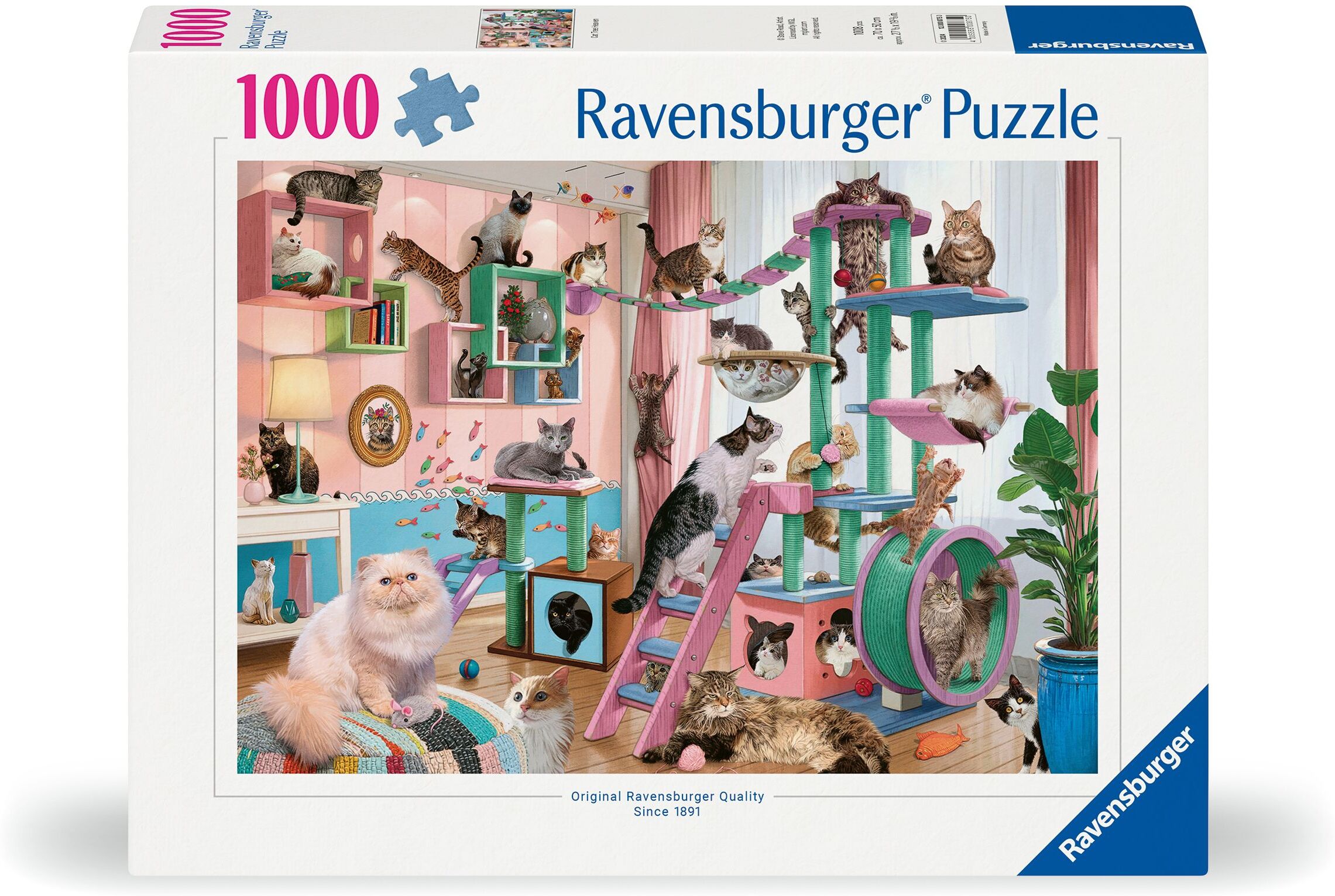 Ravensburger - Puzzle Cat Tree Heaven 1000p (12000875)