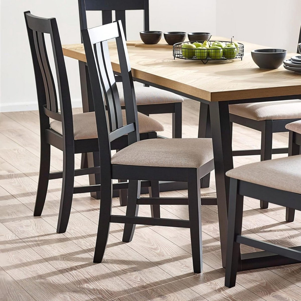Set van 2 elegante eetkamerstoelen voor volwassenen