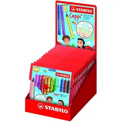 Stabilo, Malstifte, Cappi Fasermaler 12er Displ. (12x)