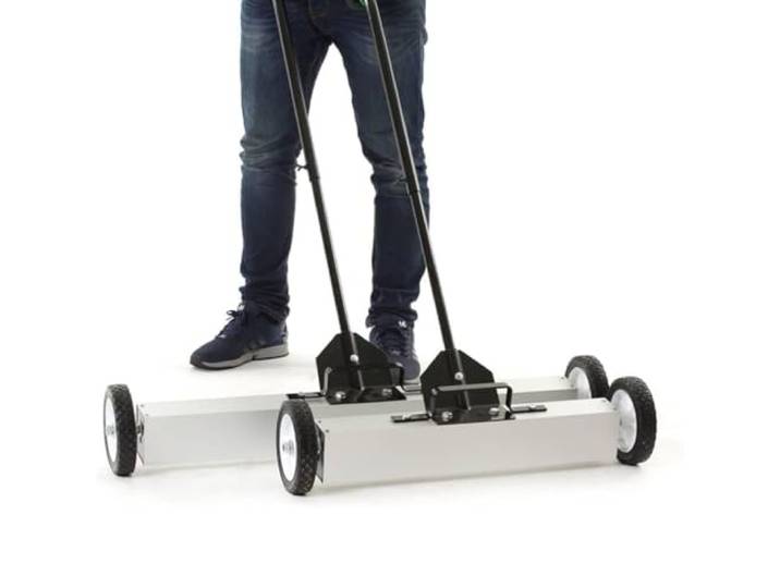 Magnetar Magneetbezem - 45 cm - Magnetische Veegmachine - Gereedschap - Broom - Magneet Bezem - Tools