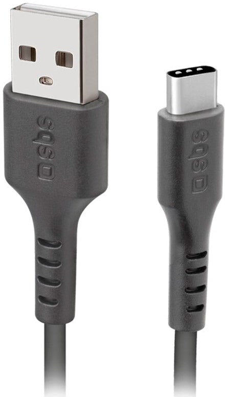 SBS USB-C Kabel 1.5 Meter - 480 Mbit/s - Sort