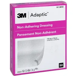Adaptic 7,6x7,6 cm feuchte Wundauflage 3 50 St
