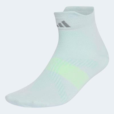 Funktionssocken ADIDAS PERFORMANCE "RUN LIGHT ANKLE", Damen, Gr. M (40/42), Sockengröße, weiß (fropur, clemin), Obermaterial: 100% Polyamid, Socken, mit climacool Technologie