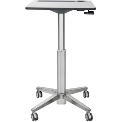 Ergotron LearnFit® mobiler Steh-Sitz Tisch mit 40.6cm Höhenverstellung