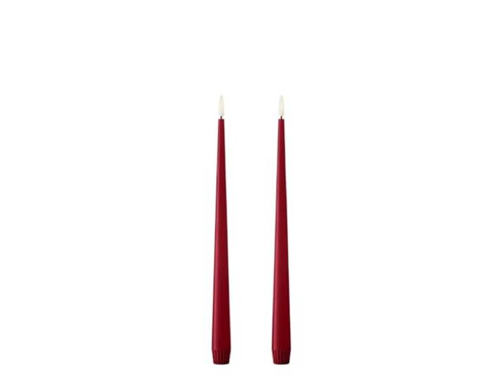 Ester & Eric - conische led-kaars, 30 cm, 36 cm, elegante led-conische kaarsen, elegante en hoogwaardige kaarsen, handwerk en knowhow