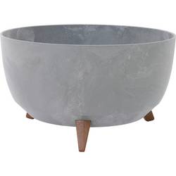 Siena Garden OSLO STONE LA882-70 Pflanzgefäß Polypropylen Beton-Grau
