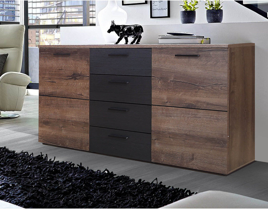 Trent Austin Design Millbury 150 cm W Sideboard Brown/Black 81cm H X 150cm W X 41cm D