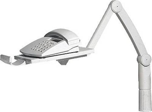 Hansawerke TSA5020002 Telefon-Schwenkarm Neigbar, Schwenkbar Lichtgrau 1 St.
