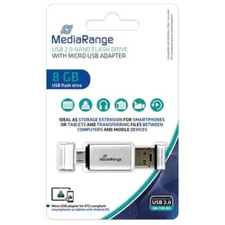 USB Stick 8GB 2.0+MicroUSB /VER49820