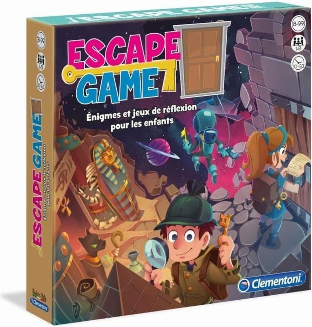 Clementoni 52430 Escape Game Bordspel