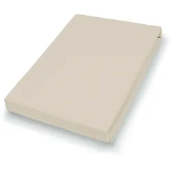 Spannbettlaken Jersey düne (BL 100x200 cm) - beige - BL 100x200 cm