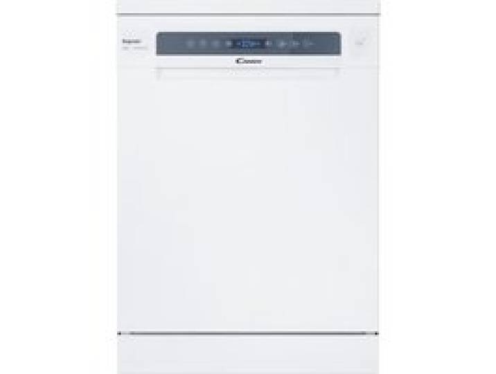 Lave-vaisselle pose libre CANDY CF6C4F0W Rapido - 16 couverts - 44dB - Maxi Cuve - Connecté - Blanc