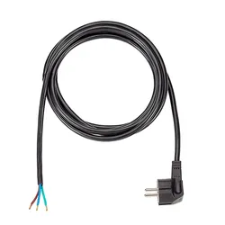 BACHMANN Zuleitung H05VV-F 3G1,5 5m, schwarz, Unverpackt